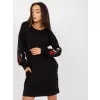 Dámské šaty RUE PARIS RV-SK-8088.59 BLACK