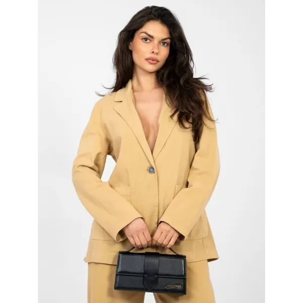  Dámská bunda RUE PARIS IT-MA-FL7703.49 CAMEL 