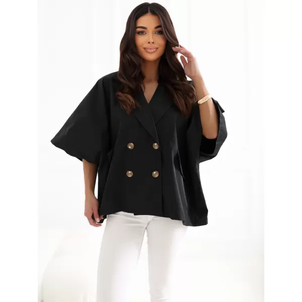  Dámská bunda RUE PARIS IT-KR-FL10153KSM.86 BLACK 