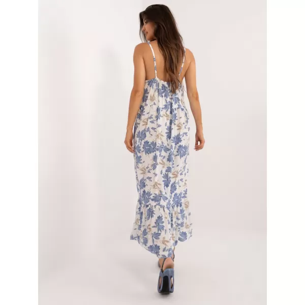  Dámské šaty ITALY MODA DHJ-SK-7772.25 WHITE-BLUE 