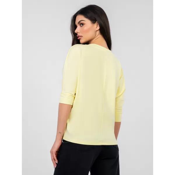  Dámské triko RUE PARIS RV-BZ-A1186.89 BRIGHT YELLOW 