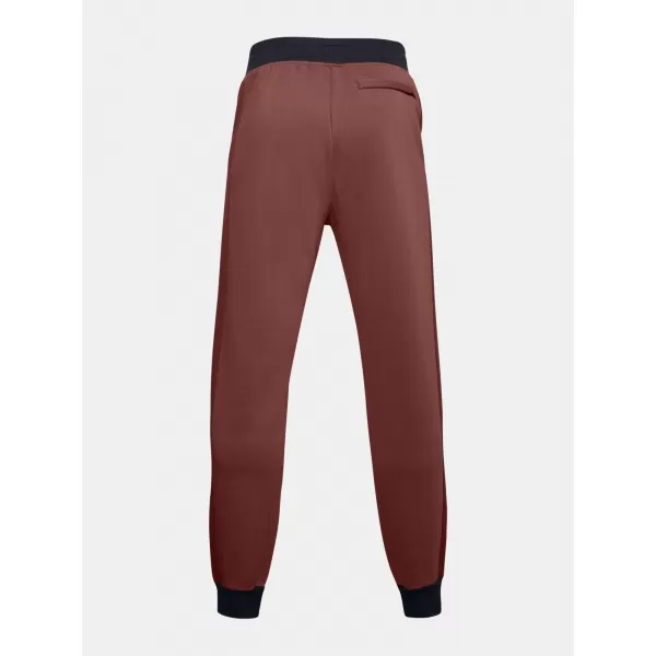  Pánské tepláky UNDER ARMOUR MEN'S UA RIVAL FLC AMP JGS 1357125-688 ČERVENÁ 