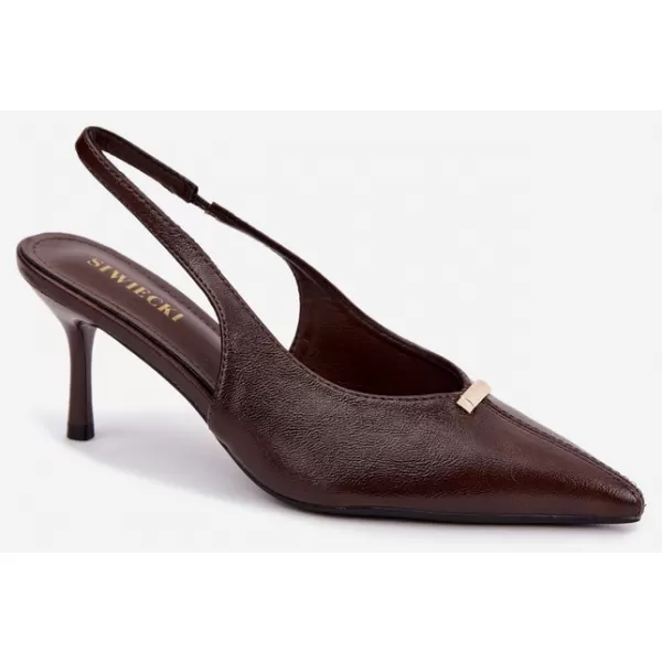  Dámské lodičky BOTO T680 BROWN 