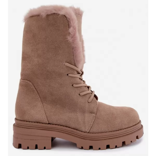  Dámské kotníkové boty BOTO 1628 BEIGE 