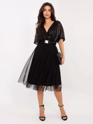 Dámské šaty ITALY MODA MI-SK-62464.27 BLACK