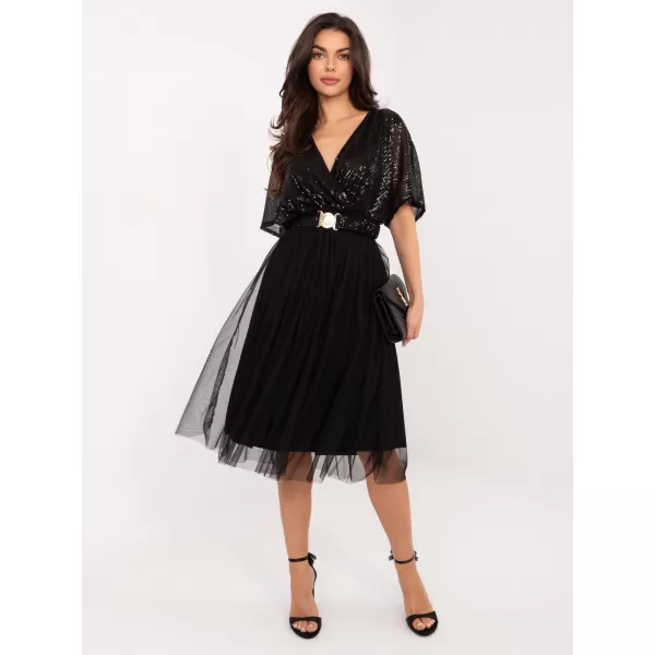  Dámské šaty ITALY MODA MI-SK-62464.27 BLACK 