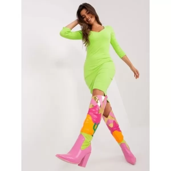  Dámské šaty RELEVANCE RV-SK-8945.04 BRIGHT GREEN 