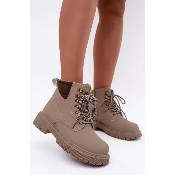  Dámské sněhule BOTO 25BT26-9118 KHAKI 