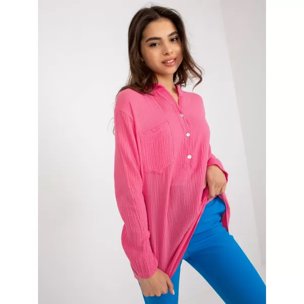  Dámská košile OCH BELLA TW-KS-BI-1144.07 PINK 