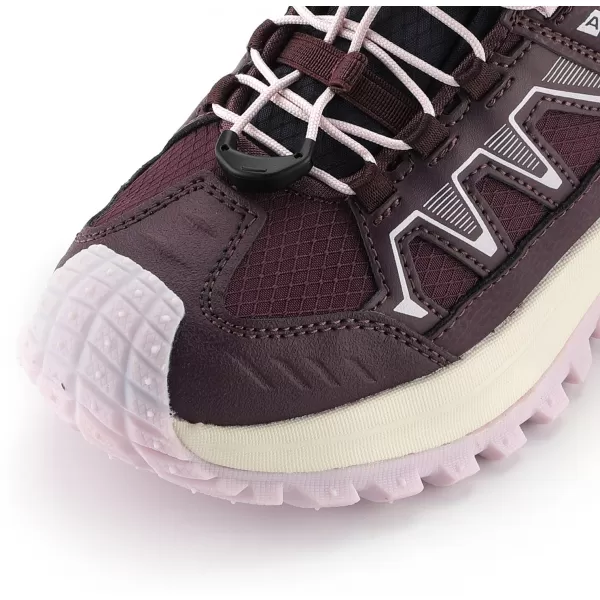  Dětské outdoorové boty ALPINE PRO ATEGO MAUVE WINE 