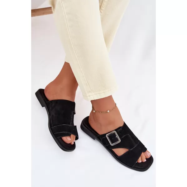  Dámské pantofle BIG STAR SHOES TT274477 BLACK 
