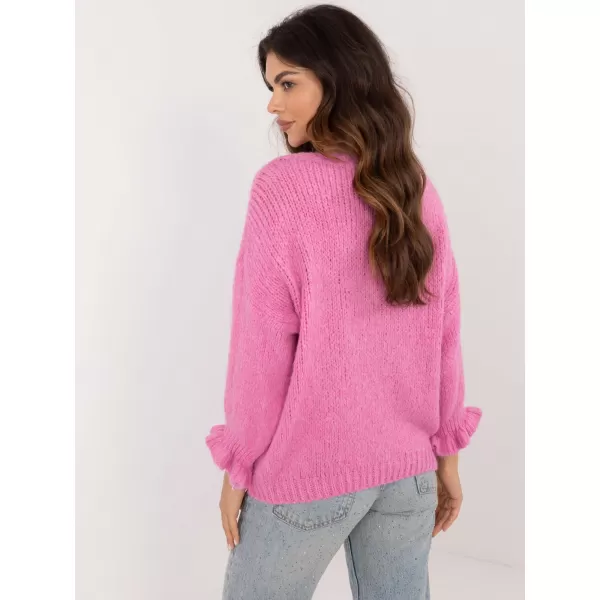 Dámský svetr ITALY MODA MI-SW-2912.10X PINK 