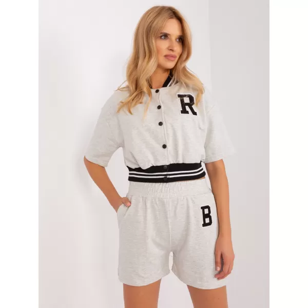  Dámský set MY RED LIPS EM-KMPL-824.06X LIGHT GREY 