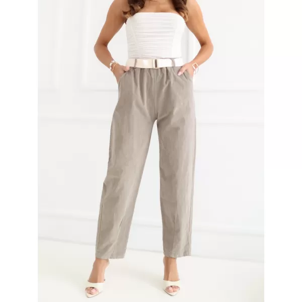  Dámské kalhoty ITALY MODA IT-SP-26016.85 DARK BEIGE 