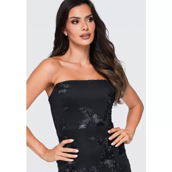  Dámské šaty LARICA LA-OM-DLR430 BLACK 