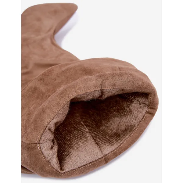  Dámské kozačky BOTO CS007 BEIGE 