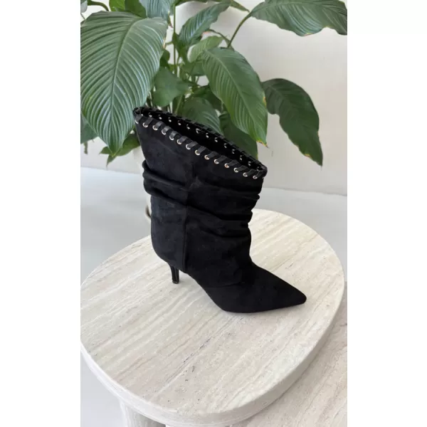  Dámské kotníkové boty BOTO 2568A BLACK 