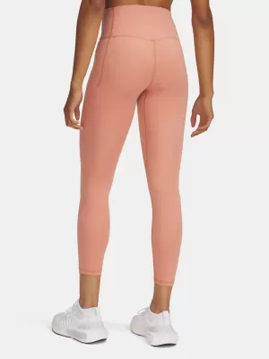 Dámské legíny UNDER ARMOUR MERIDIAN ANKLE LEG 1382525-696 RŮŽOVÁ