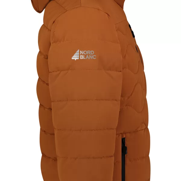  Pánská zimní bunda NORDBLANC ARETE WJM8387 ORANŽOVÁ 