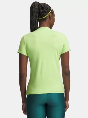 Dámské triko UNDER ARMOUR VANISH SS 6010870-712 ZELENÁ