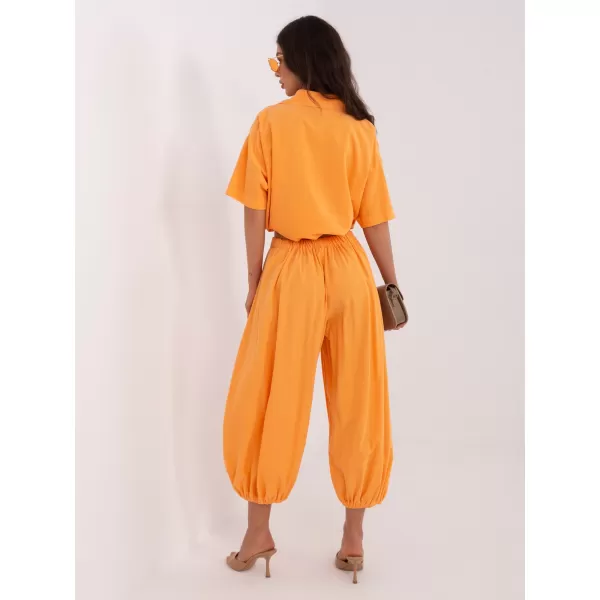  Dámské kalhoty ITALY MODA IT-SP-FL10309-1.02 BRIGHT ORANGE 