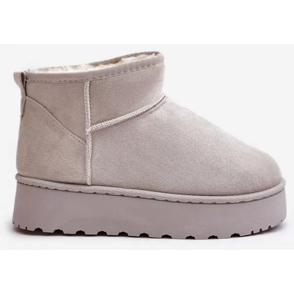  Dámské sněhule BOTO 20216-4E LIGHT GREY 