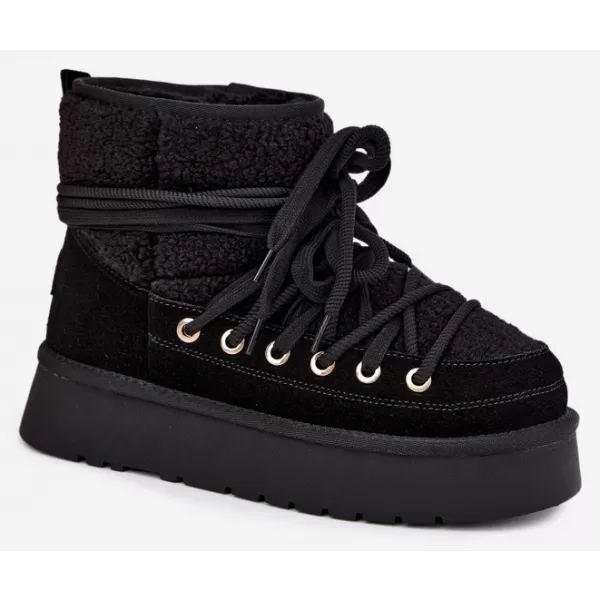  Dámské sněhule D&A GR62-6021 BLACK 
