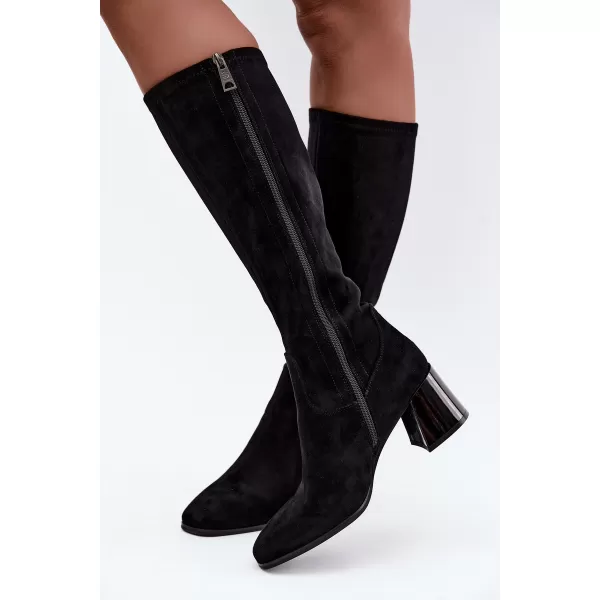  Dámské kozačky VINCEZA 58697 BLACK 