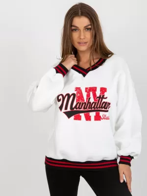 Dámská mikina EX MODA EM-BL-754.38 WHITE