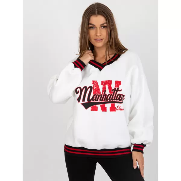  Dámská mikina EX MODA EM-BL-754.38 WHITE 