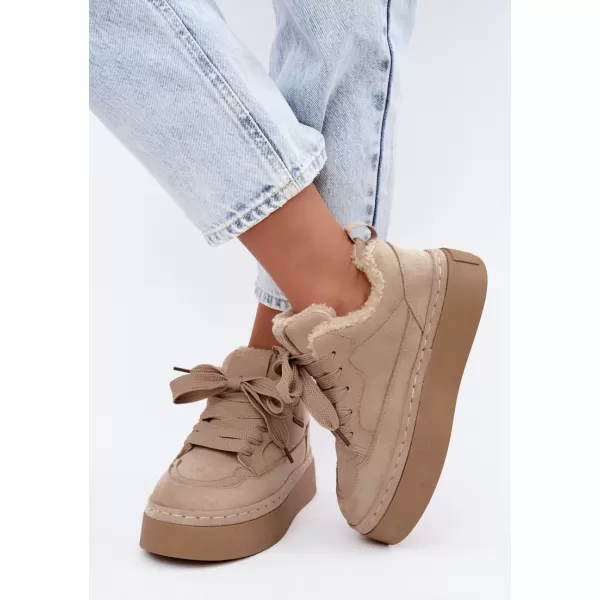  Dámské sněhule BIG STAR SHOES UU274187 BEIGE 