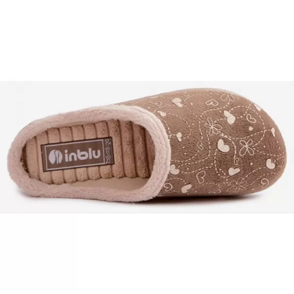  Dámské pantofle INBLU ET000041 BEIGE 