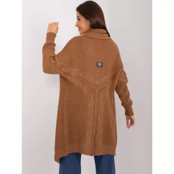  Dámský kardigan OCH BELLA TW-SW-BI-305.99P BROWN 