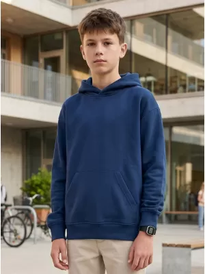 Dětská mikina MALFINI CHILL 423 PŮLNOČNÍ MODRÁ