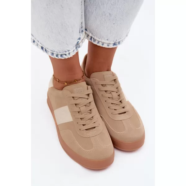  Dámské tenisky BIG STAR SHOES UU274009 BEIGE 