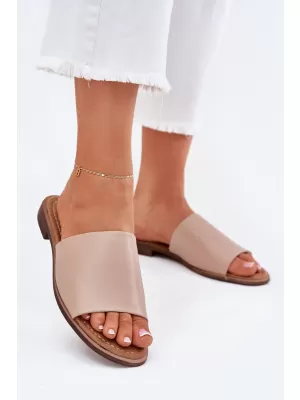 Dámské pantofle BOTO 23SD35-5809 BEIGE
