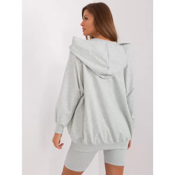 Dámský 3-dílný set MY RED LIPS EM-KMPL-831.17 GRAY-BLUE 
