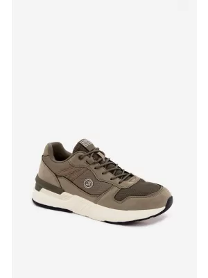 Pánské tenisky BOTO 25MN20-8528 KHAKI