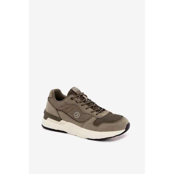  Pánské tenisky BOTO 25MN20-8528 KHAKI 