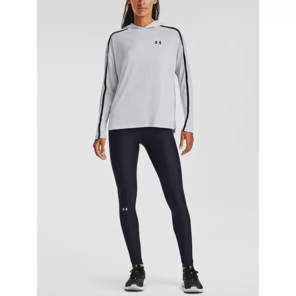  Dámská mikina UNDER ARMOUR TECH TWIST GRAPHIC HOODIE 1351977-014 ŠEDÁ 