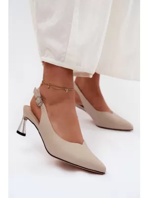 Dámské sandály VINCEZA 66922 BEIGE