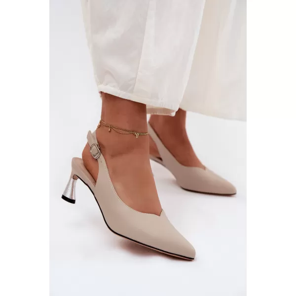  Dámské sandály VINCEZA 66922 BEIGE 