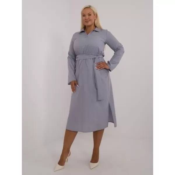 Dámské šaty LAKERTA LK-SK-509675.88 GRAY 