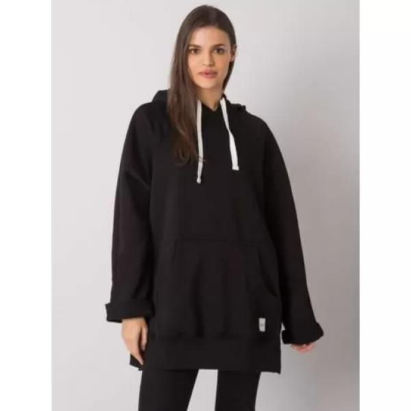  Dámská mikina RUE PARIS RV-BL-7371.00P NOIRE 