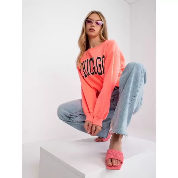  Dámská mikina EX MODA EM-BL-617-C.29X FLUO PINK 