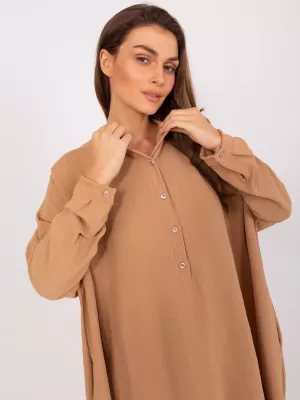Dámské šaty ITALY MODA DHJ-SK-15506A.94P CAMEL