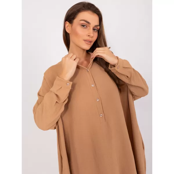  Dámské šaty ITALY MODA DHJ-SK-15506A.94P CAMEL 