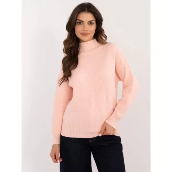  Dámský svetr WOOL FASHION ITALIA AT-SW-2339.54 PEACH 