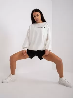 Dámská mikina EX MODA EM-BL-536/3.76 ECRU