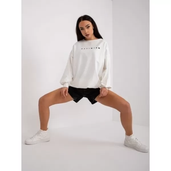  Dámská mikina EX MODA EM-BL-536/3.76 ECRU 